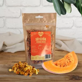 Sütőtök tréning jutalomfalat kutyáknak 60 g, BARF LOVE