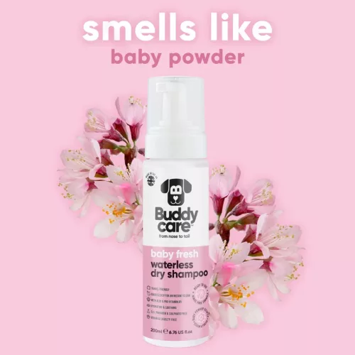 Buddycare - Baby Fresh víz nélküli szárazsampon