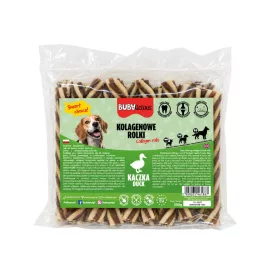BUBAlicious - Kacsás Kollagén Tekercs Kutyáknak – 500 g