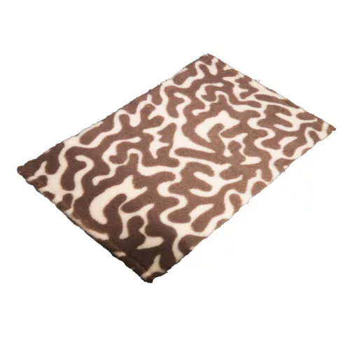 Vetbed - csúszásmentes kutyafekhely – krém-bézs mintás