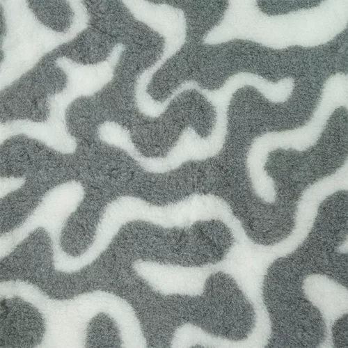 Vetbed - csúszásmentes kutyafekhely – szürke-fehér mintás