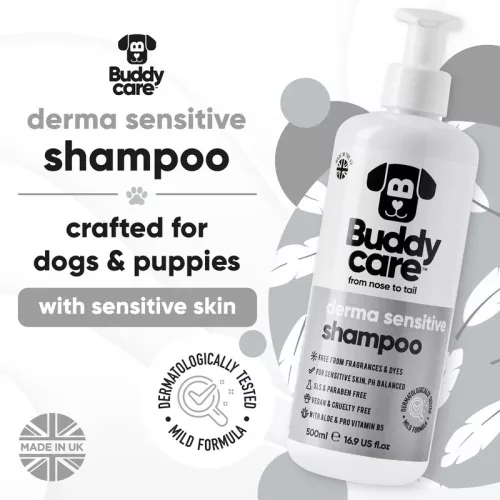 Buddycare -  Derma Sensitive Dog Shampoo – érzékeny bőrre