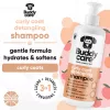 Buddycare - Curly Coat Detangling 3in1 Peach Dog Shampoo