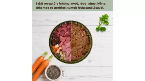 Bestie - Bárány nyúllal és répával sensitive párolt menü 