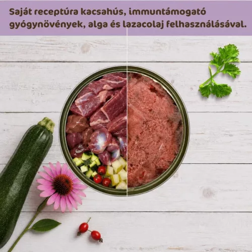 Bestie - Kacsa cukkínivel és körtével immunrendszer támogató párolt menü
