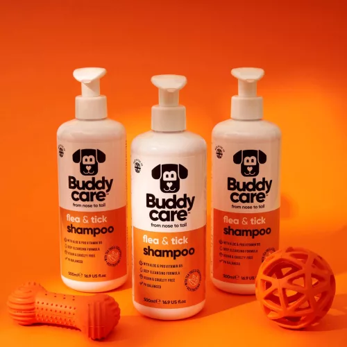 Buddycare - BOLHA- ÉS KULLANCSRIASZTÓ KUTYASAMPON 