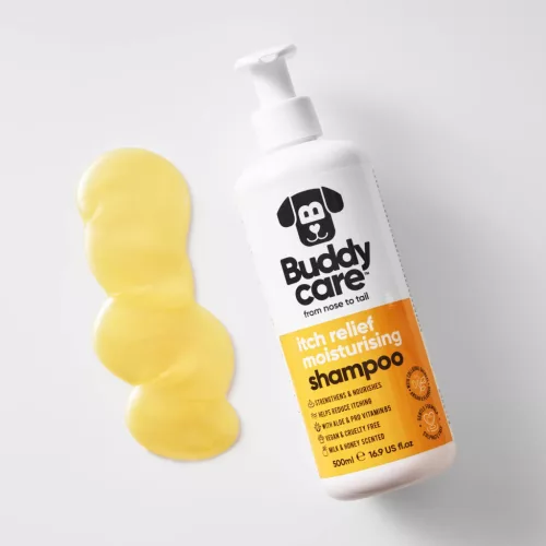 Buddycare - ITCH RELIEF kutyasampon (megnyugvás a viszkető bőrnek)