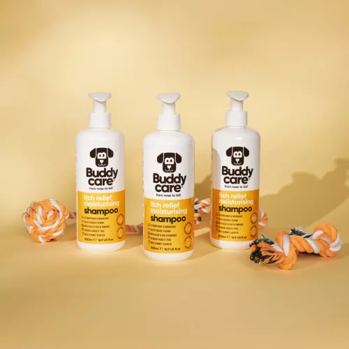 Buddycare - ITCH RELIEF kutyasampon (megnyugvás a viszkető bőrnek)