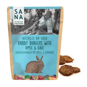 SANA - Nyúl burger almával és kelkáposztával (100g)
