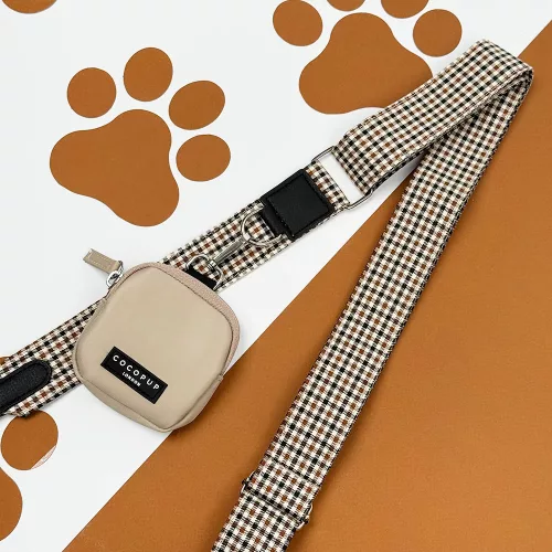 Cocopup London - Táska szíj (Heritage Check)