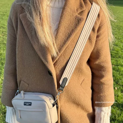 Cocopup London - Táska szíj (London Linen Stripes)