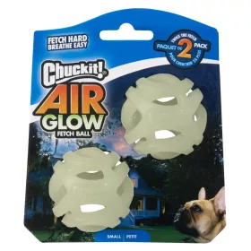   Chuckit! - Air Glow Fetch Ball S – világító kutyalabda, 2 db
