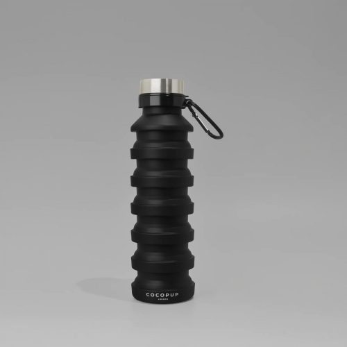 Cocopup London - Összecsukható palack (fekete)