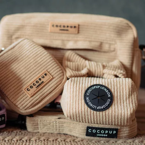 Cocopup London - Cord Dog Walking Bag (nude)