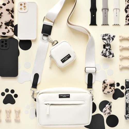 Cocopup London - Dog Walking Bag (Oyster White)