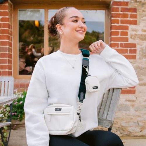 Cocopup London - Dog Walking Bag (Oyster White)