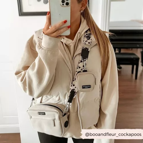 Cocopup London - Táska szíj (Ivory Tort)