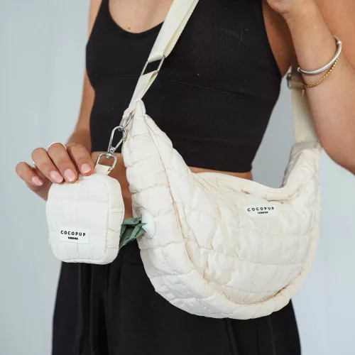 Cocopup London - Treat Pouch -Crescent Treat Pouch - Cloud