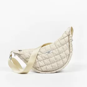 Cocopup London - Crossbody Crescent Dog Walking Bag - Cloud