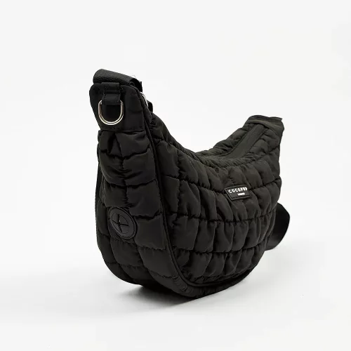 Cocopup London - Crossbody Crescent Dog Walking Bag - Onyx