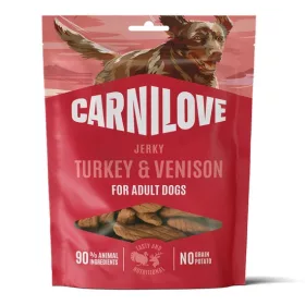 CARNILOVE - Jerky - Pulyka és vad (100g)
