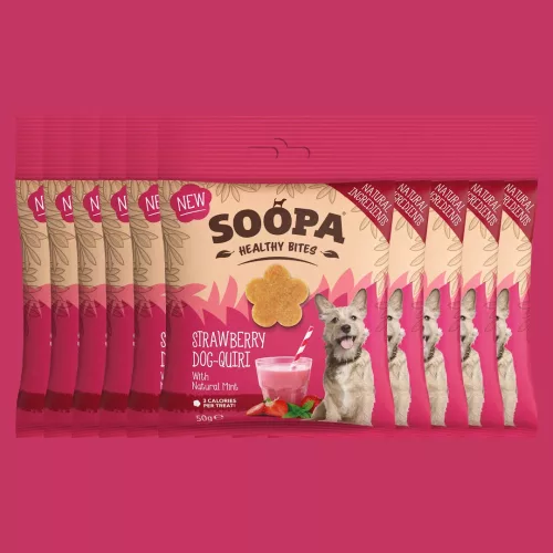 SOOPA -Strawberry Dog-Quiri Healthy Bites