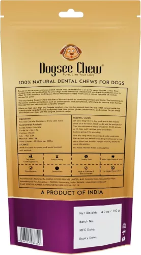 Dog Chew Medium Himalájai Jak Sajtrágcsa - Szederrel 140g (2 db)