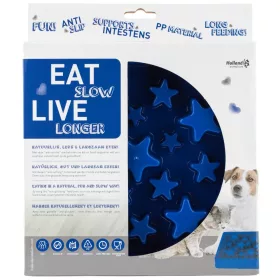 KÉK EAT SLOW LIVE LONGER STAR EVÉSLASSÍTÓ KUTYATÁL