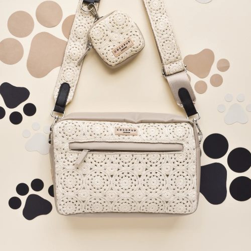 Cocopup London - Large Dog Walking Bag (FESTIVAL CROCHET)