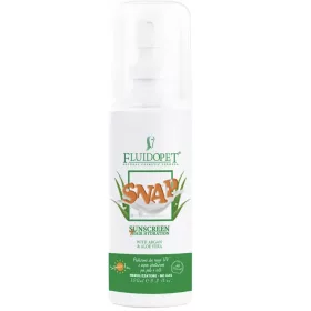   FluidoPet Snap SunScreen Spray – Hidratáló és UV-védő szőr- és bőrápoló aloe- és argánolaj-kivonattal