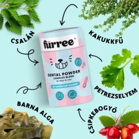   Fürree - Dental Powder természetes fogkő és szájszag elleni por kutyáknak