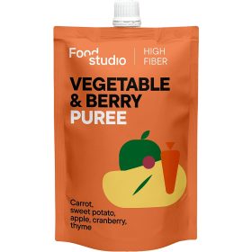   Food Studio - zöldség- és bogyósgyümölcs-püré édesburgonyával, almával és tőzegáfonyával 