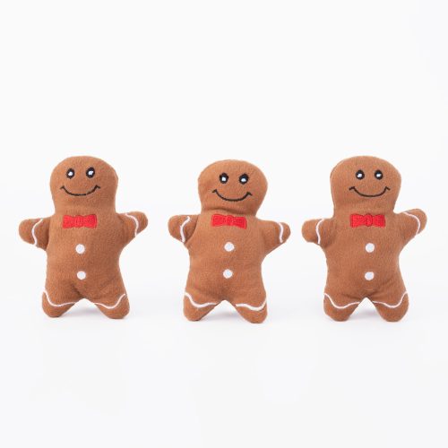 Holiday Miniz 3-Pack Gingerbread Men