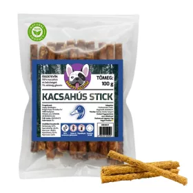 HAPPY BULLDOG - 100% Természetes kacsahús stick (100g)
