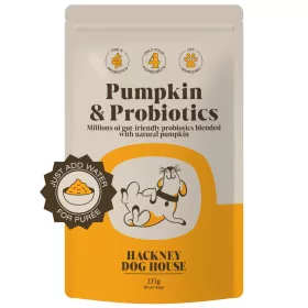   Hackney Dog House - Pumpkin Probiotics – Probiotikus sütőtökpor kutyák emésztésének támogatására