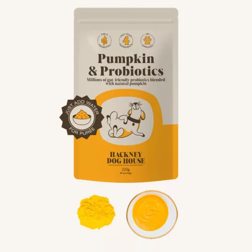 Hackney Dog House - Pumpkin Probiotics – Probiotikus sütőtökpor kutyák emésztésének támogatására