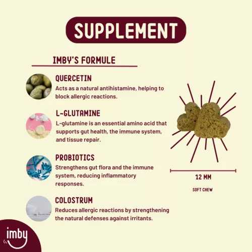 IMBY - Allergy & itch étrend-kiegészítő jutalomfalat