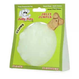  Jolly Pets - Jumper Glow in the Dark S – világító jutalomfalattal tölthető labda