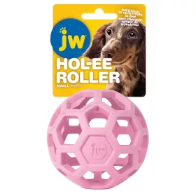   JW Hol-ee Roller Small Pink – jutalomfalattal tölthető kutyalabda