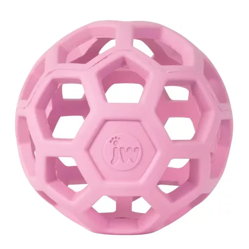 JW Hol-ee Roller Small Pink – jutalomfalattal tölthető kutyalabda