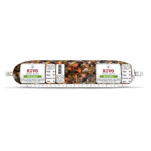 KIVO - Fagyasztott zöldség rolád 250g (Endívia, zöldbab, sütőtök, sárgarépa)