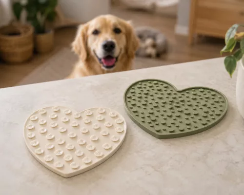 Lovelie Lick Mat – Lickmat kutyáknak és macskáknak khaki
