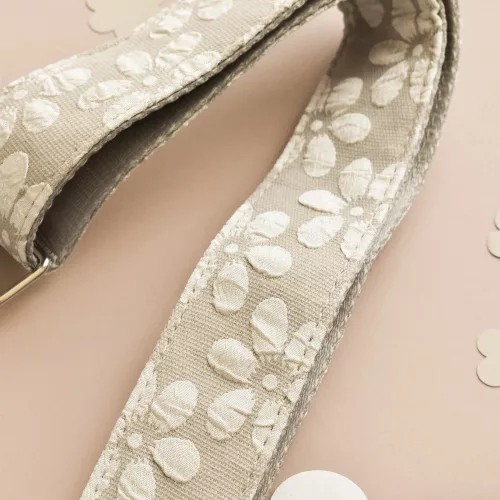 Cocopup London - Luxe Bag Strap - Mocha Flower