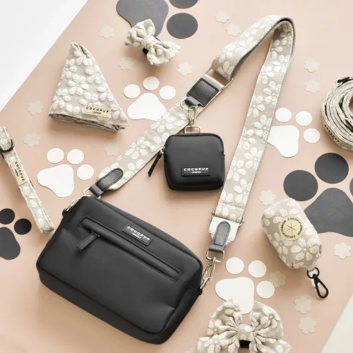 Cocopup London - Luxe Bag Strap - Mocha Flower