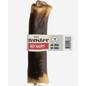   Monster Rawhide Beef Hairy – 100% svéd marhabőr szőrrel kutyáknak
