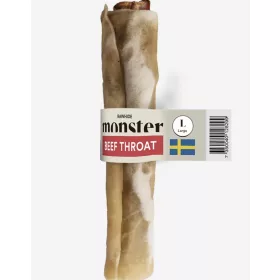   Monster Rawhide Beef Throat L – 100% svéd marhabőr rágóka marhalégcsővel