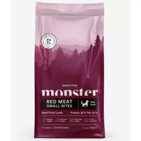 Monster Dog - Grain Free Adult Red Meat Small Bites
