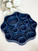 Moon Slow Bowl 2in1 – Lassító etetőtál és lickmat egyben dark blue