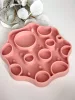 Moon Slow Bowl 2in1 – Lassító etetőtál és nyalogatómat egyben pink