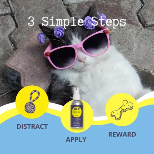 Noseprint - SPF 50 napvédő spray – extra erős fényvédelem kutyáknak, macskáknak és lovaknak